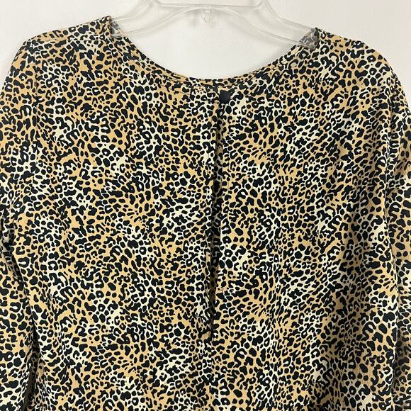 ASOS Womens Top 4 Animal Print Party Cocktail Dressy Elegant Chic Career Office - Picture 7 of 10